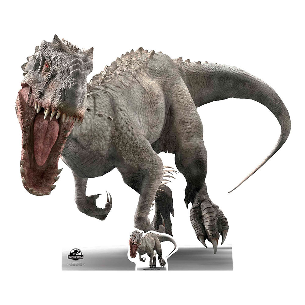 Decoración para photocall del Indominus Rex de Jurassic World de 118 cm