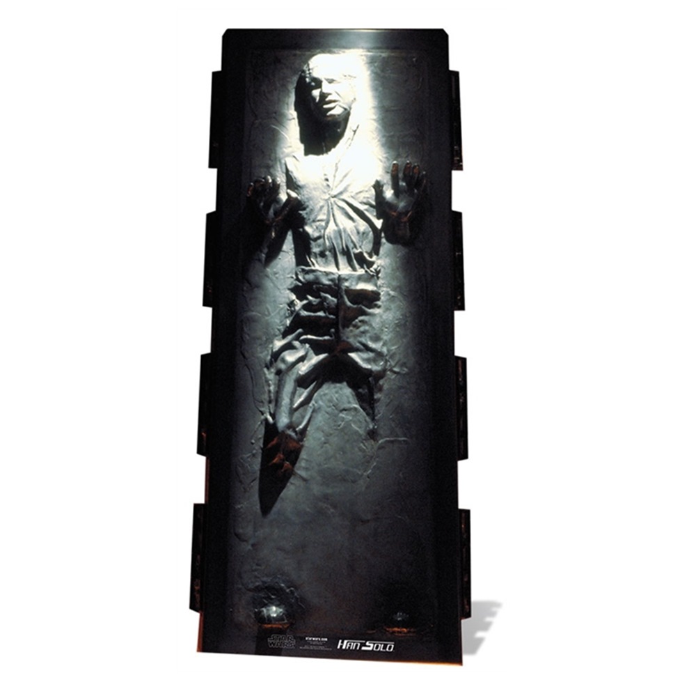 Decoración Photocall Han Solo en Carbonita 180cm