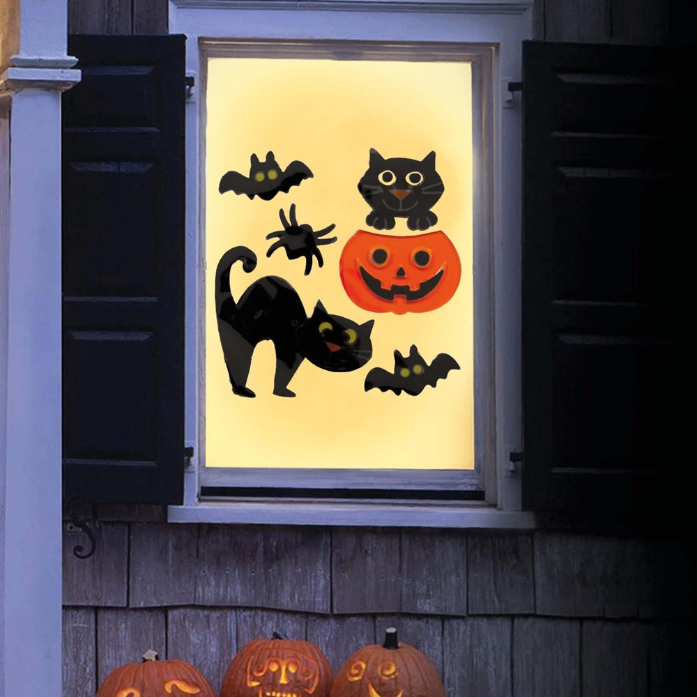 Decoraciones para Ventanas Halloween