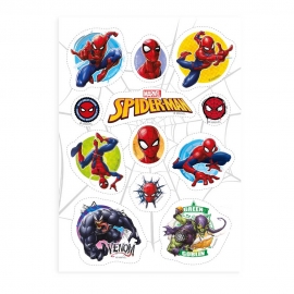 Decoración Comestible Recortable Spiderman Marvel