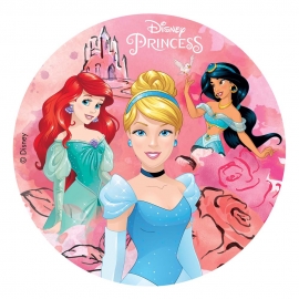 Disco Comestible Princesas Disney 20 cm