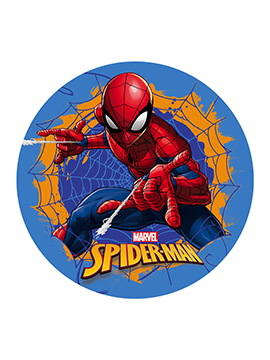Disco de Oblea Spiderman
