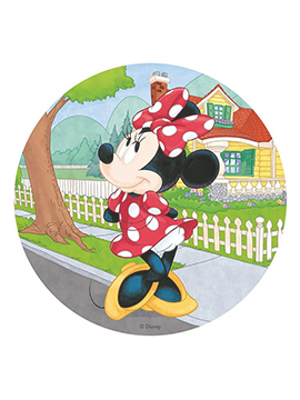 Disco de oblea Minnie Mouse