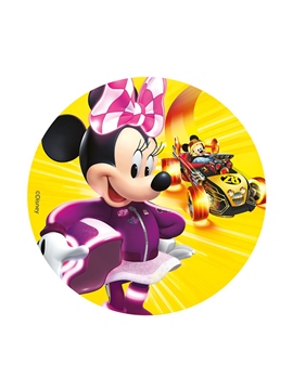 Disco de Azúcar Minnie Mouse 16 cm