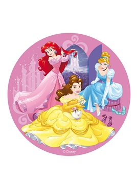 Disco de Oblea Princesas Disney 20 cm