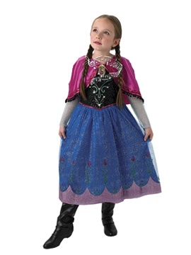 Disfraz Anna Frozen Música y Luz