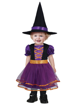 Disfraz Bruja Halloween Bebé