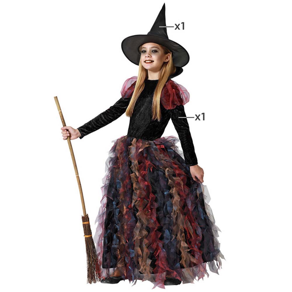 Comprar Disfraz de Bruja colores - Disfraces de Brujas y Hechiceros para  Mujer