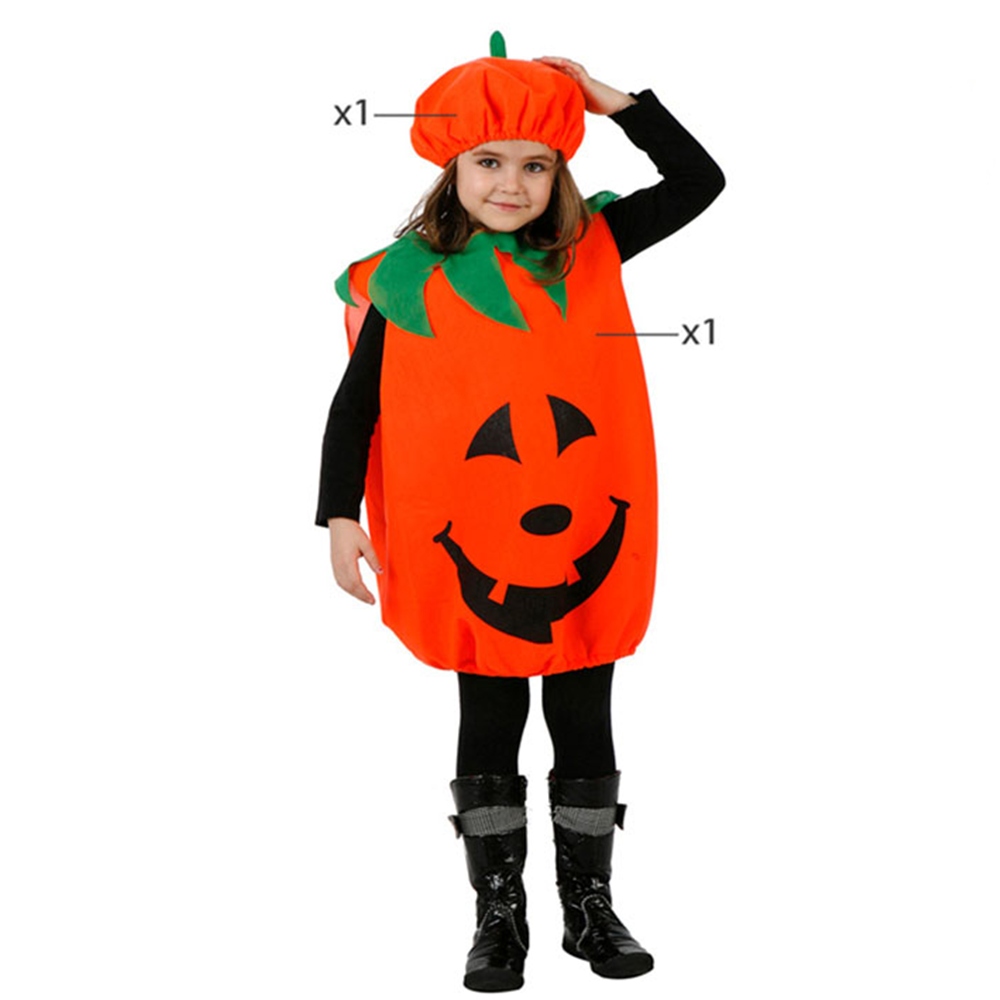 Disfraz Calabaza Sonriente Niña