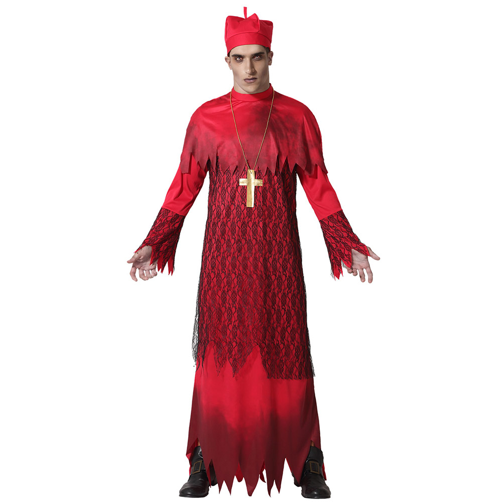 Disfraz Cardenal Poseído Adulto