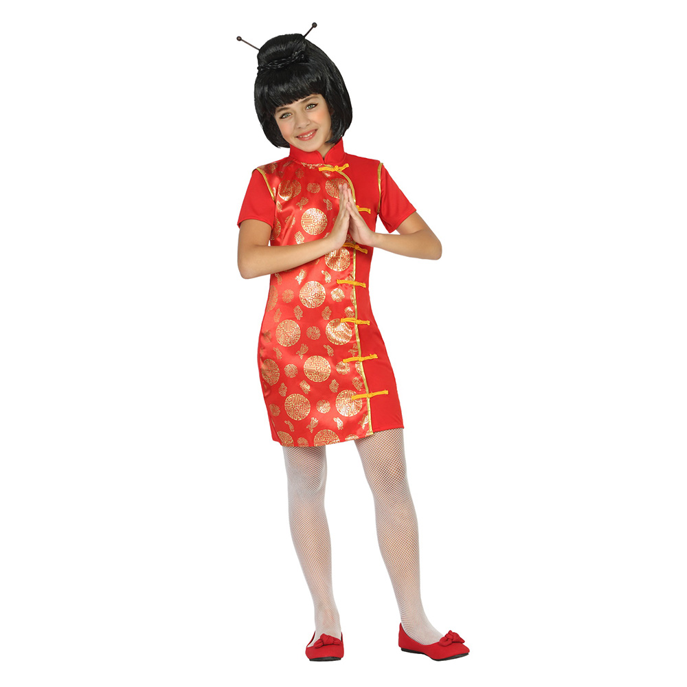 Disfraz China Rojo Infantil