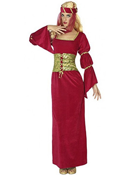 Disfraz Mujer Dama Medieval Adulto