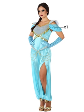 Disfraz Bailarina Árabe Azul Adulto