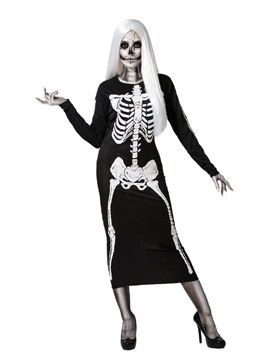 Disfraz de Esqueleto Mujer