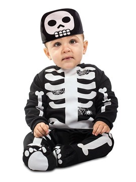 Las mejores ofertas en 0-6 meses Esqueleto disfraces para bebés y