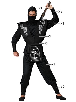Disfraz Hombre Ninja Adulto