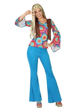 Disfraz de Mujer Hippie