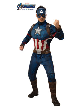 Disfraz Capitán América Endgame Deluxe Adulto