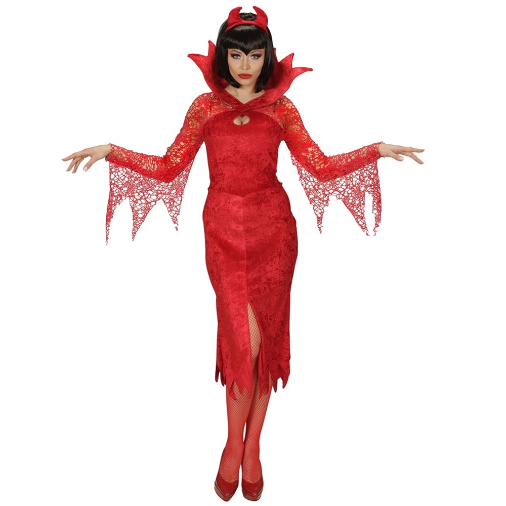 Disfraz Can Can Rojo para Mujer - Comprar Online {Miles de Fiestas}
