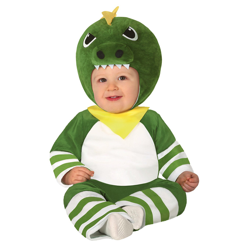 Disfraz Dinosaurio Verde Bebé
