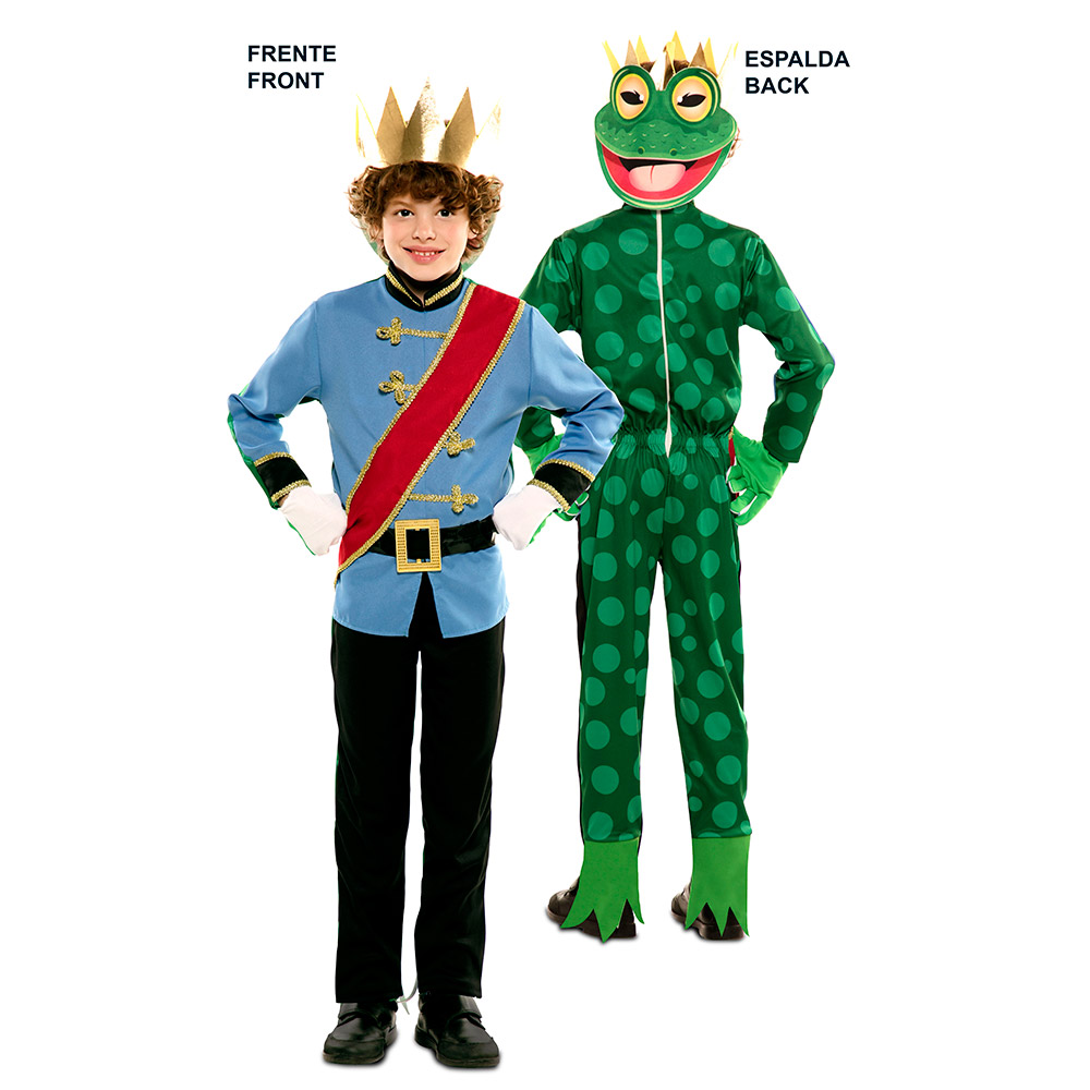 Disfraz Doble Fun Príncipe Rana Infantil