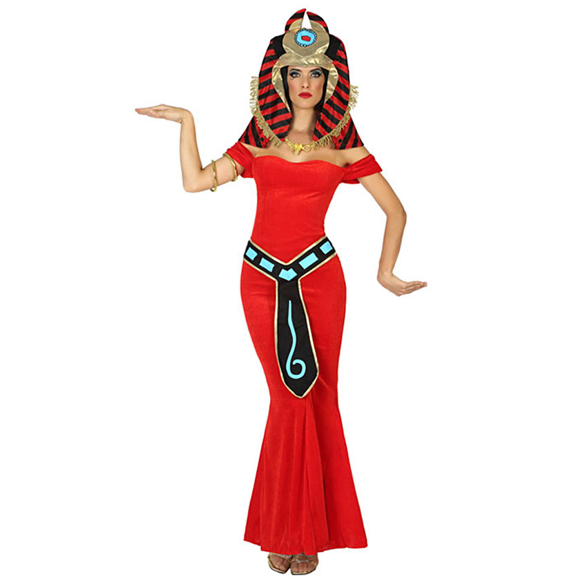 Disfraz Egipcia Roja Adulto