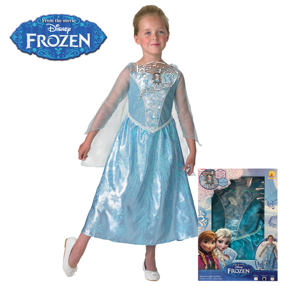 Disfraz Elsa Frozen Música y Luz