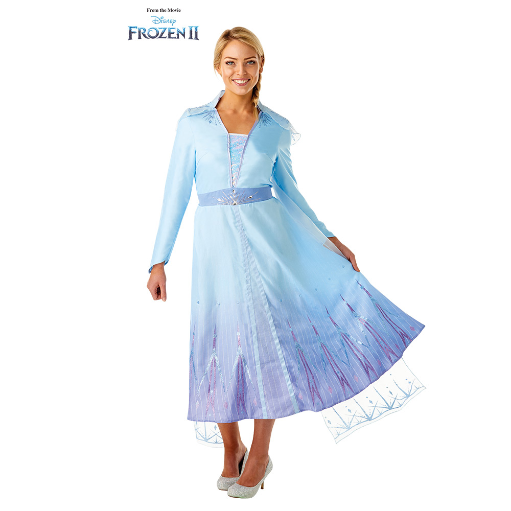Disfraz Elsa Frozen 2 Travel Adulto