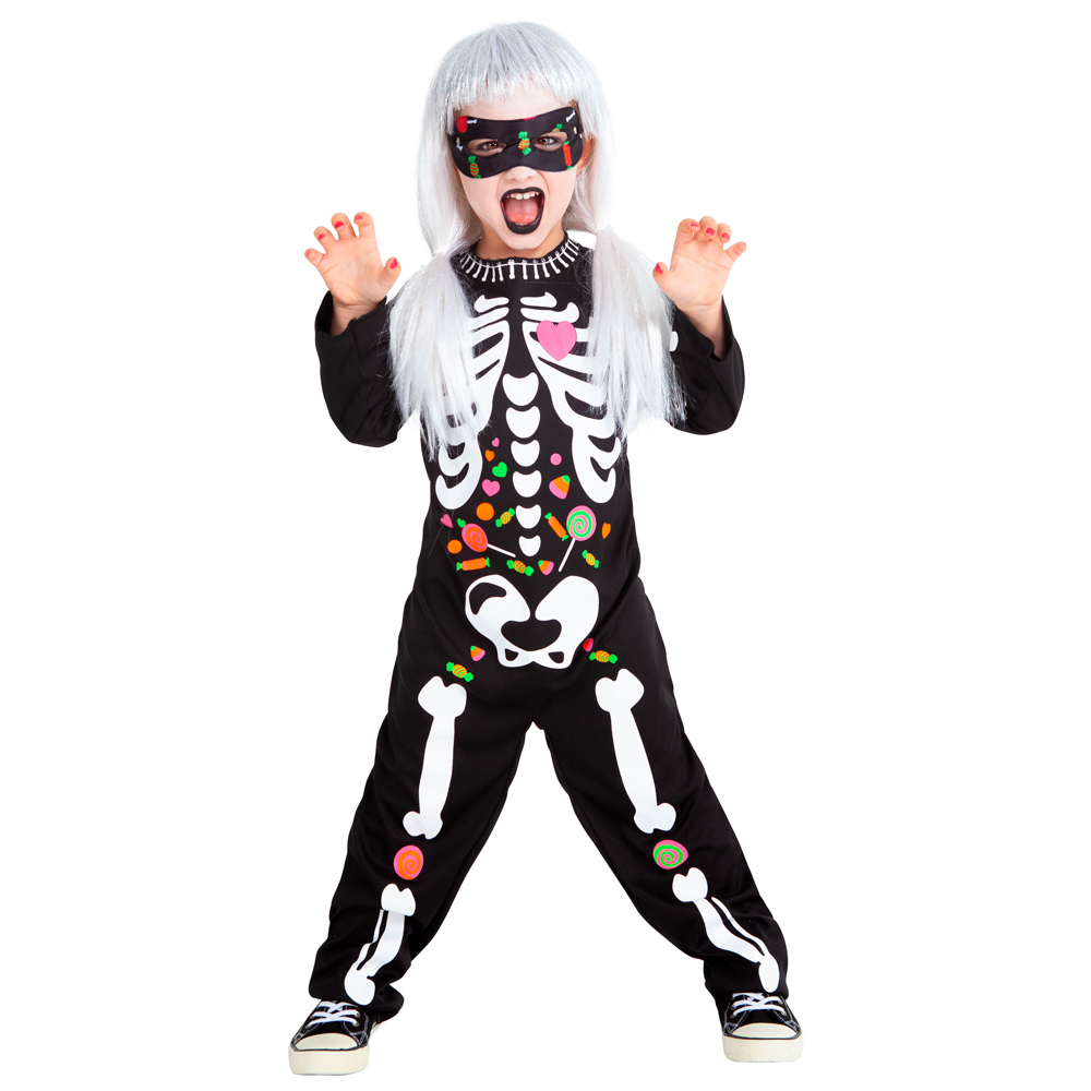 Disfraz Esqueleto Candy Infantil
