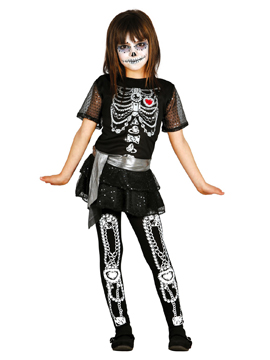 Disfraz Esqueleto Shiny Infantil