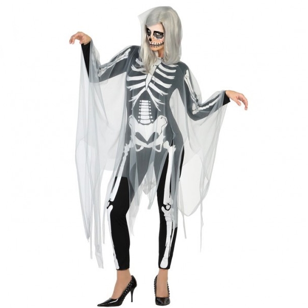 Disfraz Esqueleto Siniestro Mujer