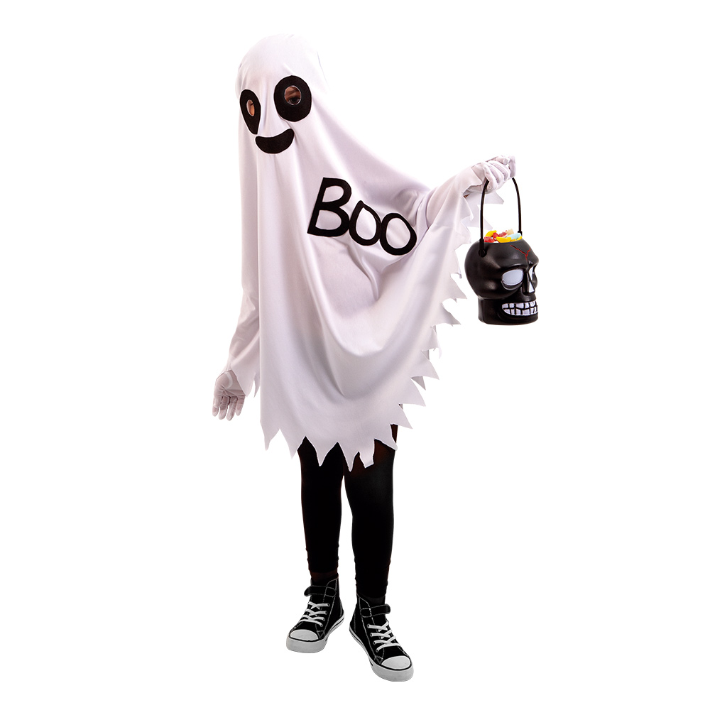 Intención Estación de policía vestir Disfraz Fantasma Boo Infantil】- ⭐Miles de Fiestas⭐ - 24 H ✓