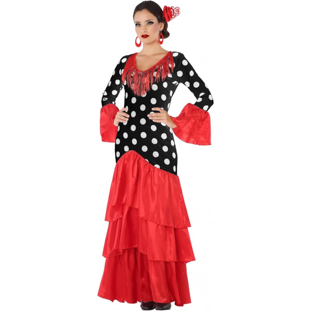Disfraz Sevillana flamenca solea - Disfraces El Barato