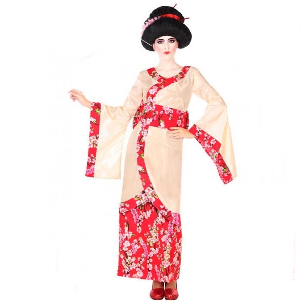 Fun Shack Peluca Geisha Mujer, Peluca Japonesa Mujer, Disfraz Geisha Mujer,  Geisha Disfraz Mujer, Disfraz Japonesa Mujer, Disfraz Japones Mujer