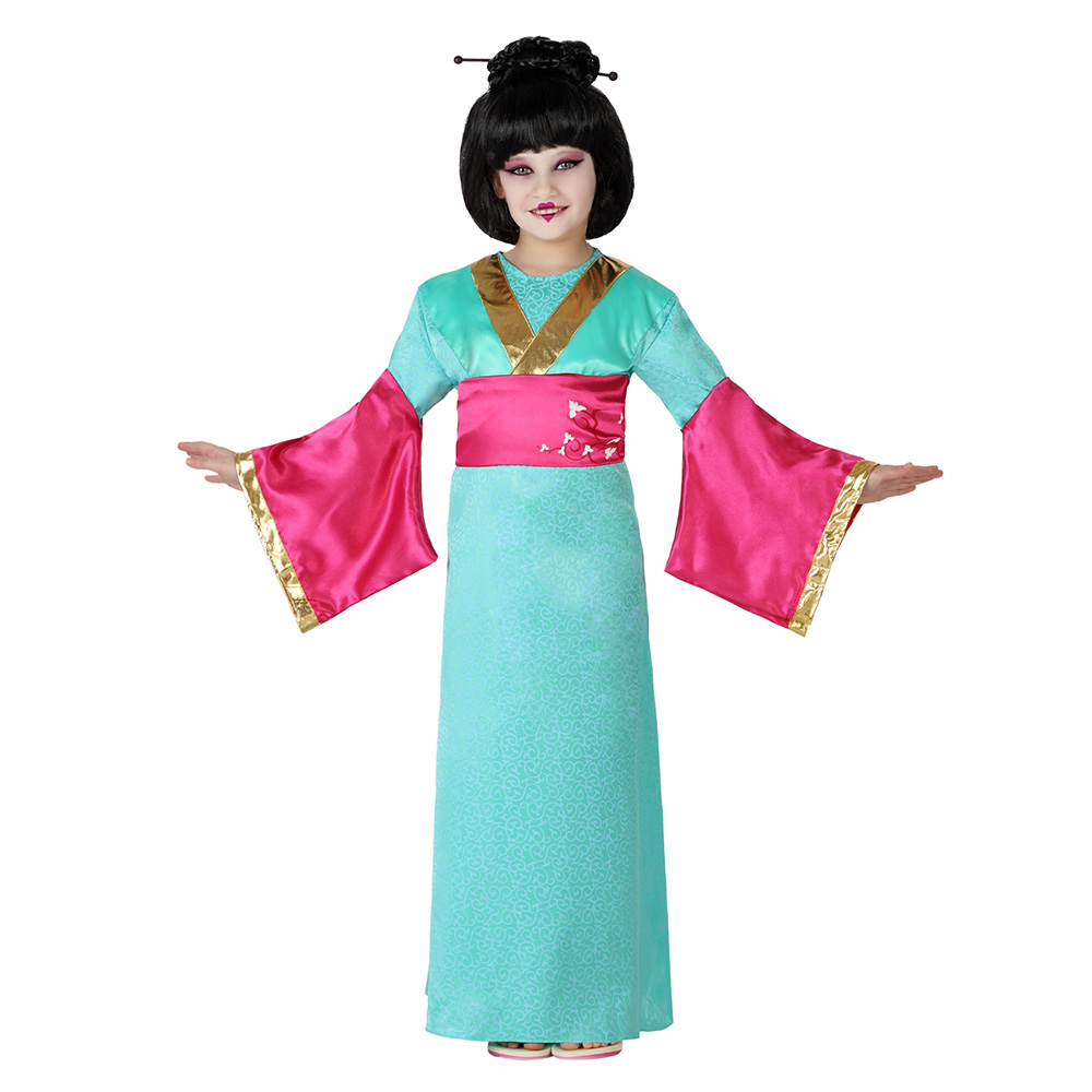 Sueño Árbol Anual Disfraz Geisha Niña Infantil 】- ⭐Miles de Fiestas⭐