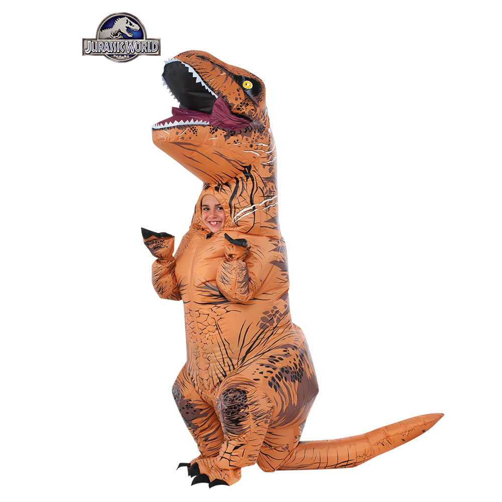 violación Desenmarañar empleo Disfraz Hinchable T-Rex Jurassic World Infantil 】⭐Miles de Fiestas⭐