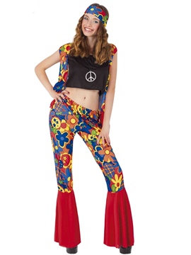 Disfraz Hippie Woman Adulto