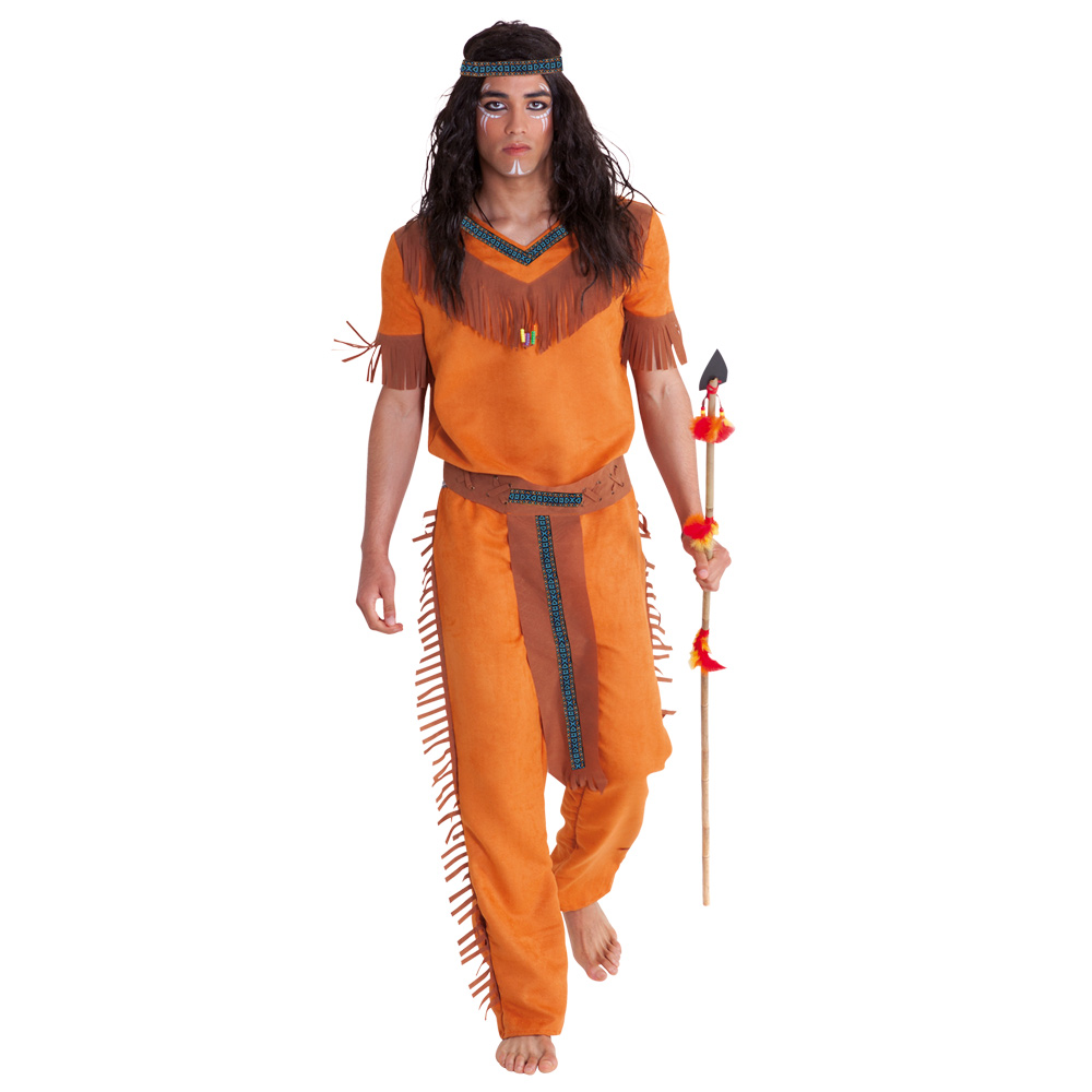 Plausible Inflar Educación escolar Disfraz Indio Sioux Adulto - Comprar Online {Miles de Fiestas}