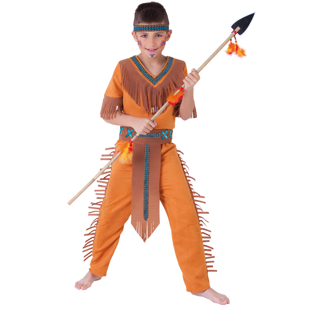 sección Abrasivo africano Disfraz Indio Sioux Infantil - Comprar Online {Miles de Fiestas}