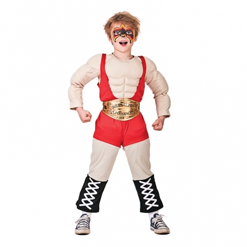 Disfraz Luchador Wrestler Infantil