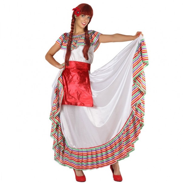 Disfraz Mexicana Mujer - Comprar Online {Miles de Fiestas}