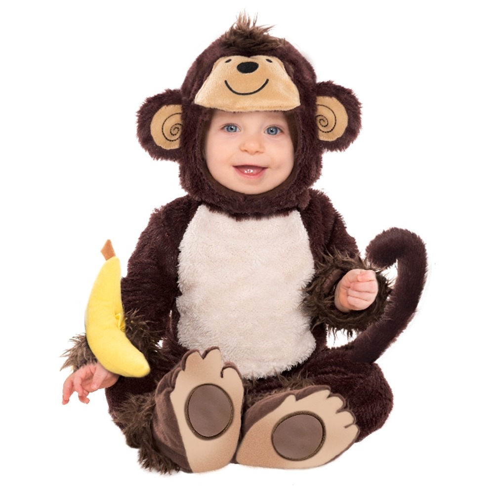 Disfraz Monito con Plátano Bebé
