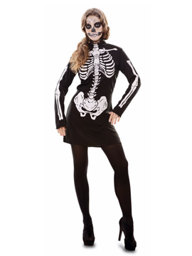 Disfraz Mujer Esqueleto Adulto
