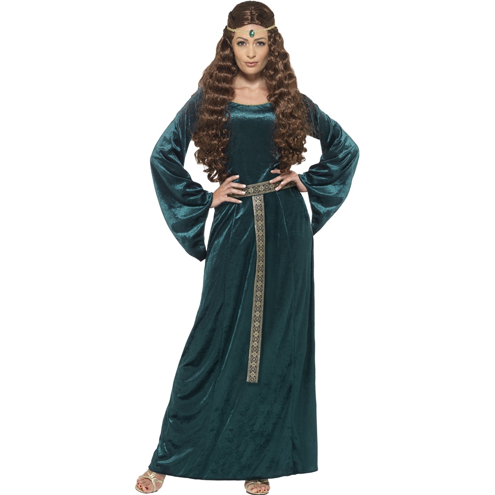 Derrotado Pensativo Derechos de autor Disfraz Mujer Medieval - Comprar Online {Miles de Fiestas}