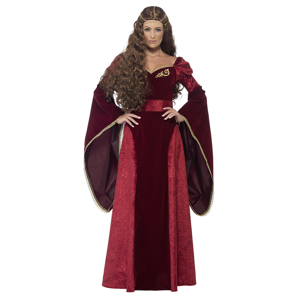 Disfraz Mujer Reina Medieval Adulto