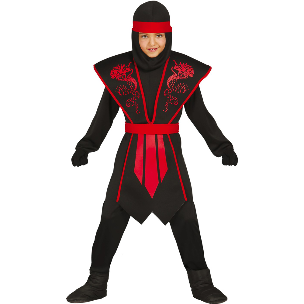 ▷ Disfraz Ninja Dragón Rojo Infantil - ⭐️ Miles de Fiestas ⭐️