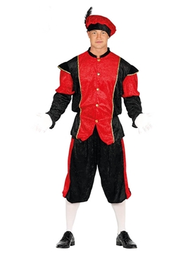 Disfraz Paje Rojo Adulto