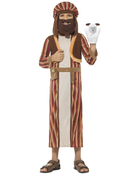 Disfraz Pastor con Marioneta Infantil