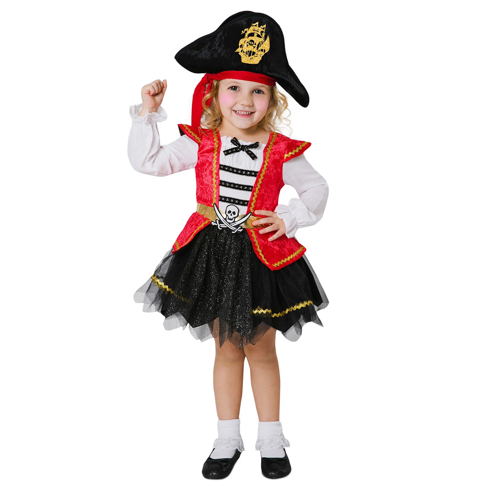 Disfraz Pirata Caribeña Infantil