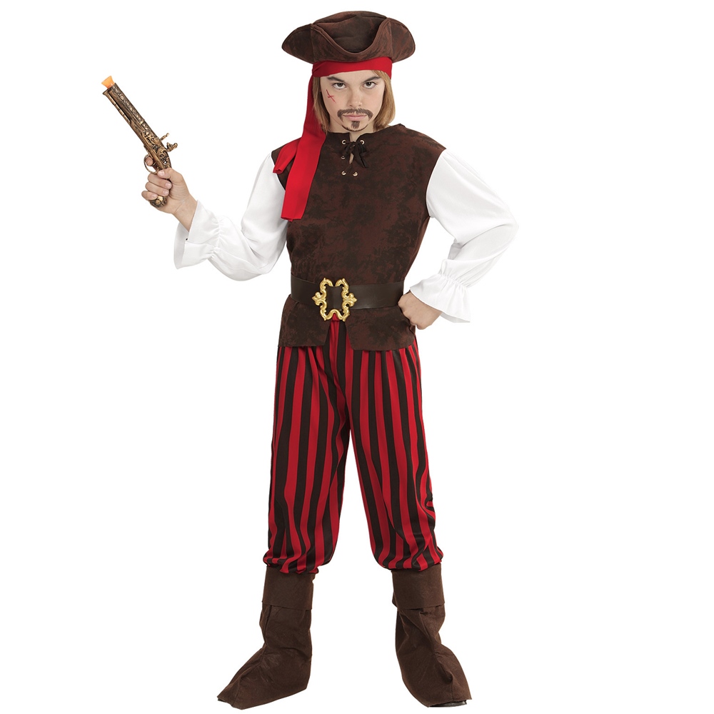 Espinas Pompeya haz Disfraz Pirata del Caribe Niño - Comprar Online {Miles de Fiestas}